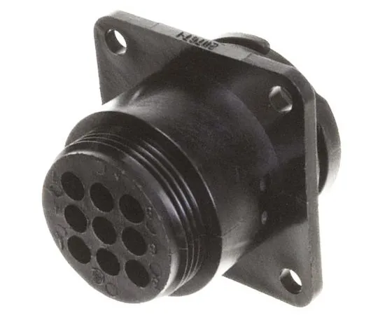 63-4797-58　TE连接面板安装连接器，9个触点插头　211767-1