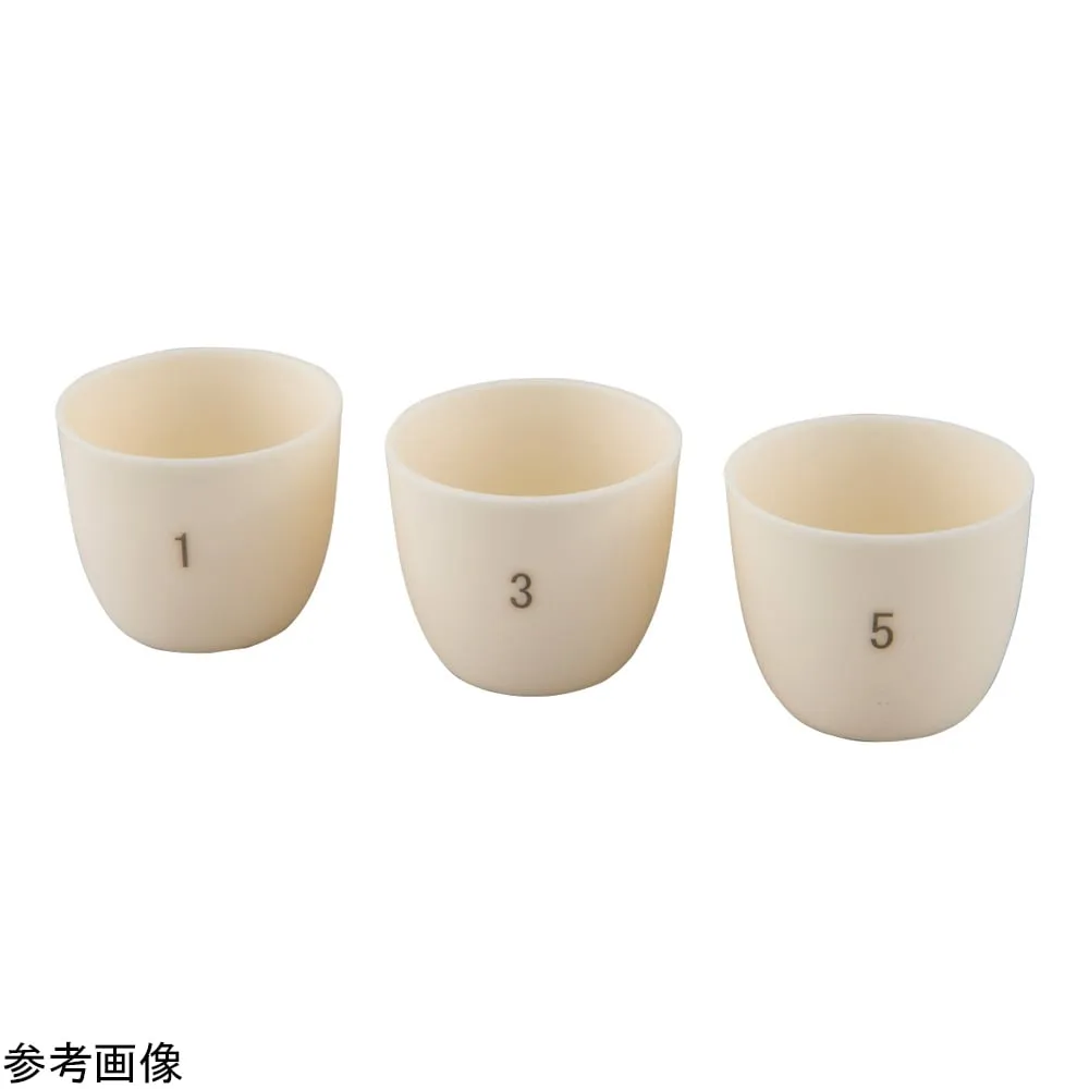 4-5244-01　［Discontinued］Numbered Alumina Crucible, 15 mL, 10 pcs　ARC-15