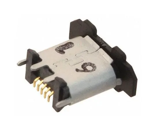 63-4687-79　广濑B 2.0微型USB连接器收发器，直式　ZX80-B-5P(30)