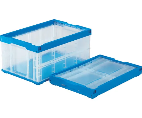 67-7100-55　Container 75B Transparent/Blue　55139000TMBL