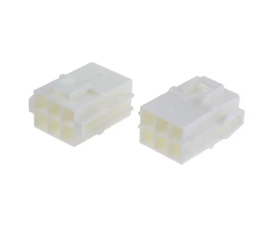 63-4836-82　JST VL女性连接器外壳，6.2毫米间距，6路，2列　VLR-06V
