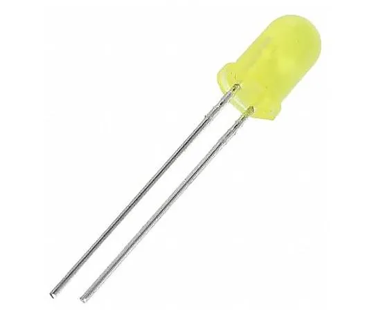 63-4711-79　2.1 V黄色LED 5毫米通孔，ROHMSLR-56YY3F　SLR-56YY3F
