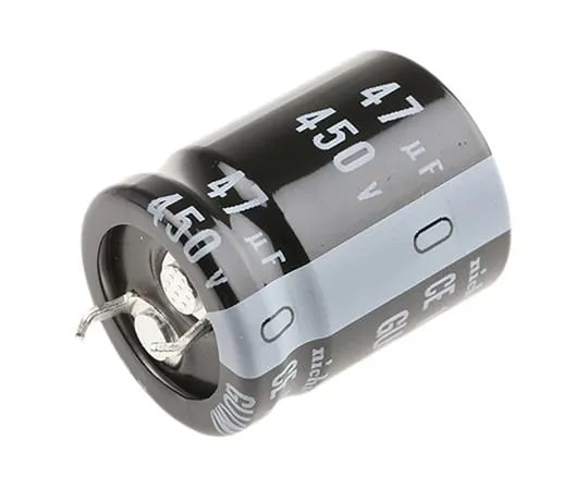 63-4827-94　镍氢47μF450V直流铝电解电容器，通孔20 (Dia。)x 25 mm+105°20 mm 10 mm　LGU2W470MELY