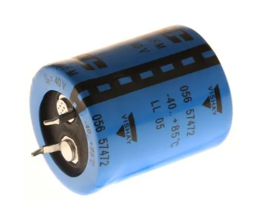 63-4716-93　Vishay 4700μF40V直流铝电解电容器，通孔25 (Dia。)x 30 mm+85°25 mm 10 mm　MAL205657472E3