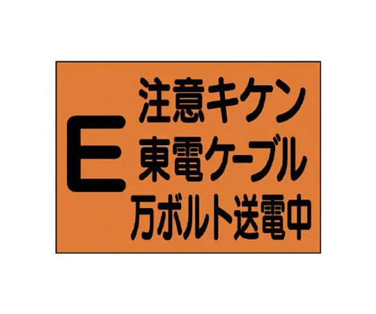 62-0039-51　［Discontinued］Earthquake Early Warning Signs Immediately at This Place Synthetic Paper Stickers 200 x 300　38806