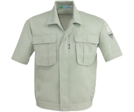 65-8443-43 Short Sleeve Blouson Moss Green 3L 3191-61-3L