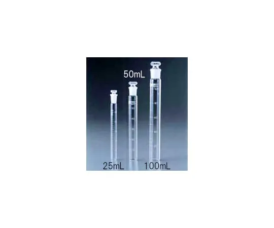 61-9719-32　阻塞式彩色比较管白色刻度25mL 18 x 180 mm　COLOR-TUBE25