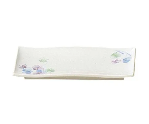 61-6833-69　Melamine Japanese Tableware Sumire Square Dish Medium VO-16　2444900