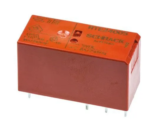 63-4723-36　TEConnectivityRT2DPDT非锁定继电器PCB安装，5V直流线圈，8A　RTE24005