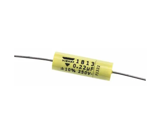 63-4718-22　Vishay220nF聚酯电容器PET 160 V ac, 250 V dc±10% MKT 1813系列通孔　MKT1813422255