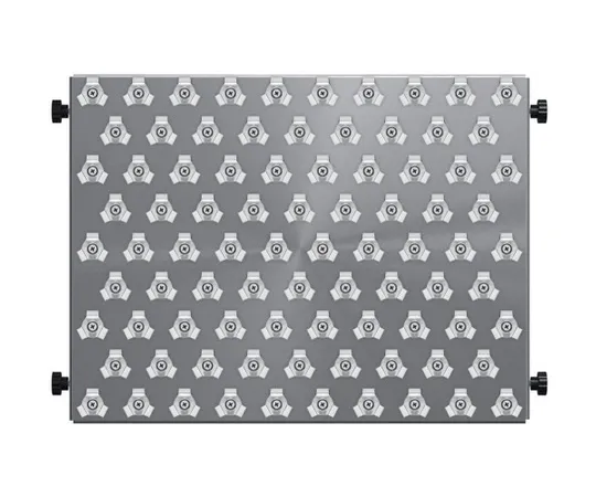 63-8458-51　Platform for Innova® 2050 41 x 31 cm (16 x 12 in.) dedicated to stainless steel 10 mL Erlenmeyer flasks　M1190-9901
