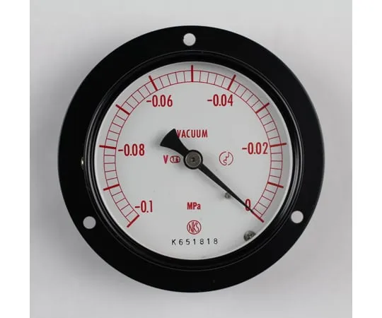 65-4275-04 Normal Pressure Gauge (Φ75) Vacuum Gauge (Negative Pressure Gauge) Embedded D Frame (Mounting Hole) for Vibration Resistance -0.1~0 MPa AC15-231