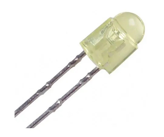 63-4711-81　2.1 V黄色LED 3毫米通孔，ROHMSLR-343YC3F　SLR-343YC3F