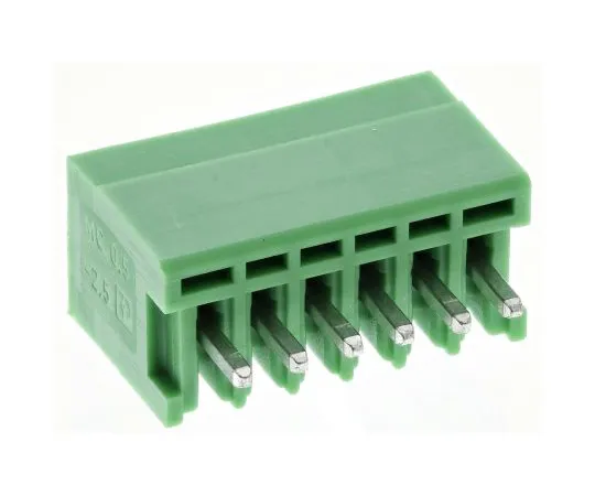 63-4771-58　Phoenix触点MCV 0.5/6-G-2.5,6路，1列，直线式PCB页眉　1881590