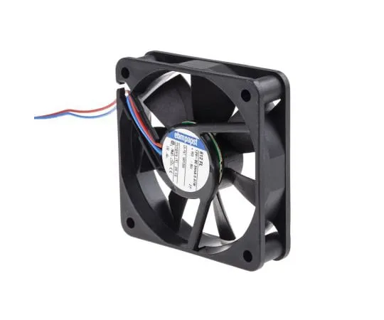 63-4773-91　ebm-papst600F系列轴向风扇，60 x 60 x 15 mm,19m3/h,400mW, 12 V直流　612FL