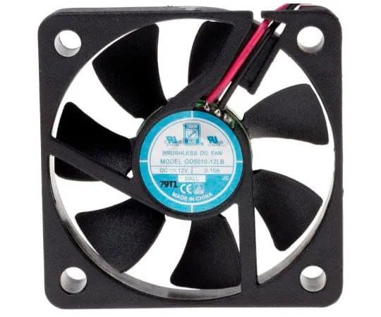 63-4690-12　RS PRO轴向风扇50 x 50 x 10.5mm,9cfm,960mW, 12 V直流　144-2049