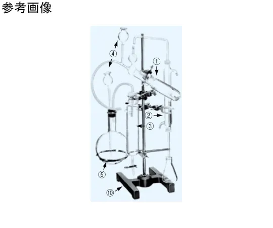 65-8686-02　［Discontinued］Round Flask (for Micro/Kjeldahl Nitrogen Distillation Equipment)　920-05