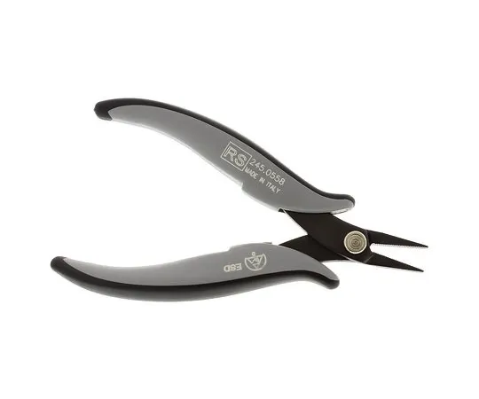 63-4743-22　RS PRO ESD 140 mm钢平鼻夹20 mm下颌　245-0558
