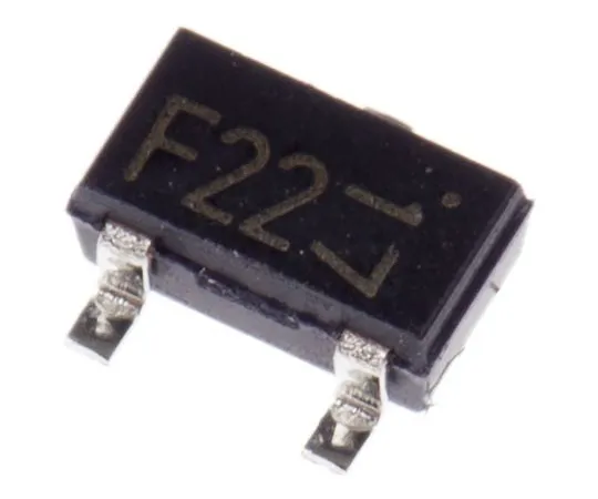 63-4743-74　ROHM,DTD123EKT146NPN数字晶体管，500 mA 2.2 kΩ，Ratio of 1,3-PinSMT　DTD123EKT146