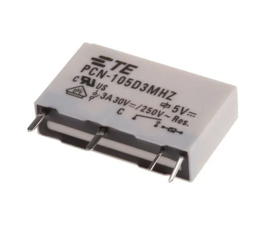 63-4831-61　TEConnectivityPCNSPNO非锁定继电器PCB安装，5V直流线圈，3A　PCN-105D3MHZ