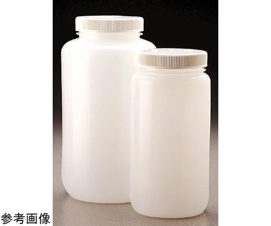 64-7656-53　Wide Mouth Round Bottle (HDPE) 2 L　2120-0005JP