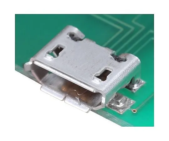 63-4688-39　广濑B 2.0微型USB连接器收发器，直式　ZX62-B-5PA(33)