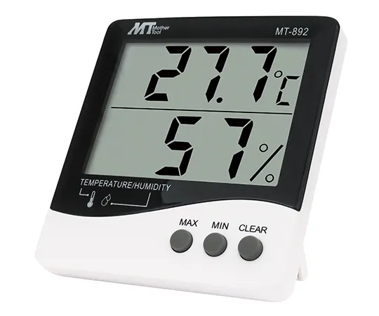 64-3728-93-57　Digital  Deca-character Thermometer with Chinese Calibration Certificate　MT-892