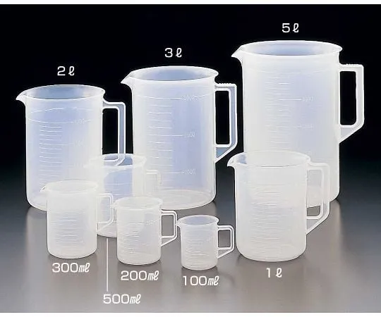 64-3692-44　SANPLA®聚丙烯烧杯，手柄100mL　01026
