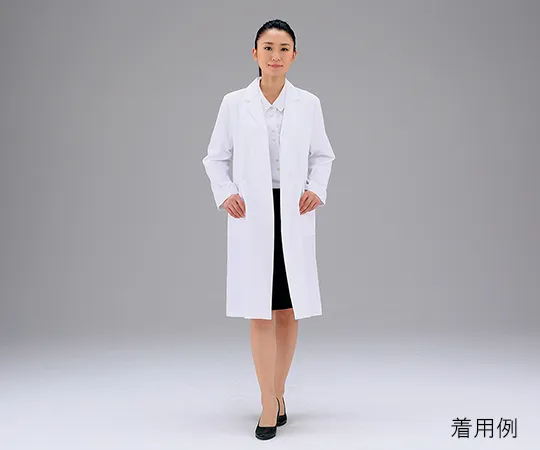 3-5932-01　［已停用］女式实验室大衣 (单件) 长袖S白色　CP-1301