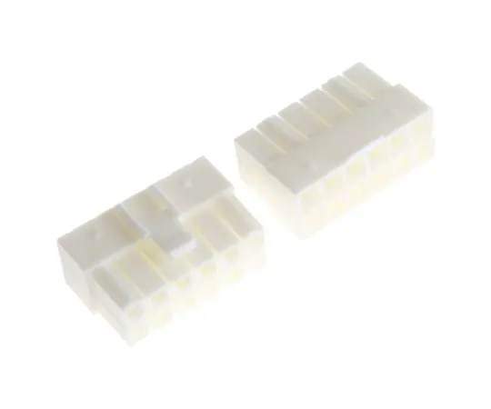 63-4813-32　JST VL男连接器外壳，6.2mm间距，12道，2排。　VLP-12V