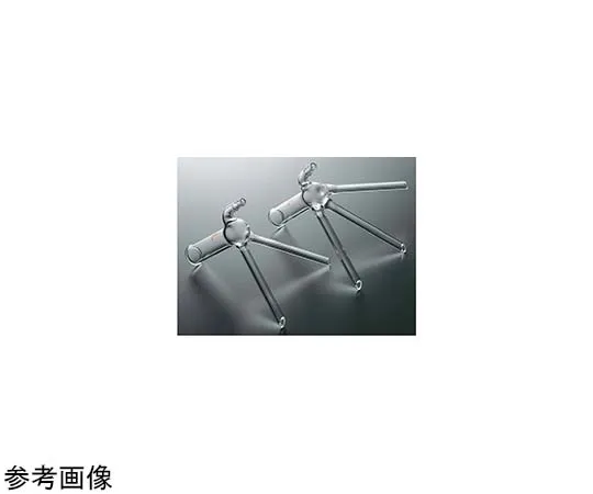 65-6837-22　Adapter (for 3-prong/Rubber Stopper/Reducing Pressure) 18 mm　1873-01