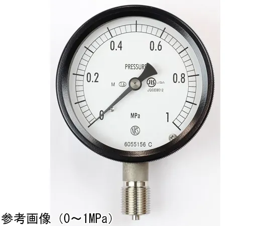 65-4295-14-20　Sealed Pressure Gauge (75Φ) Vertical A Frame for Steam with 0.6 MPa with Inspection Certificate　BC10-133