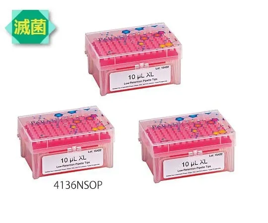 3-089-01　［已停用］PARADIGM吸管接头盒装10μL 96件x 10个机架　4136NSOP