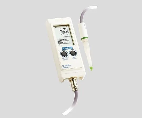 2-8607-01　［已停用］pH/温度计HI (适用于半固态产品、乳制品) 99161N　HI99161N