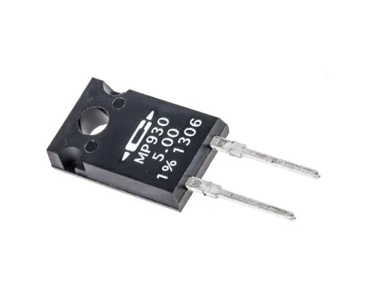 63-4762-45　Caddock 5Ω30W固定电阻±1% -20→+80 ppm/°C　MP930-5.00-1%