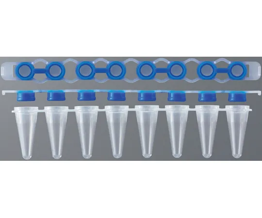 65-6911-17　8-Strip tube & Ergonomics Cap Set for PCR 0.1 mL 120 Sets　PCR-8SPT-RT-1