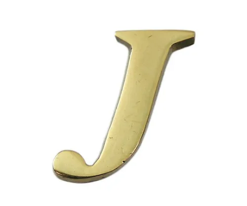 61-7430-60 黄铜金字大字J QL20-J