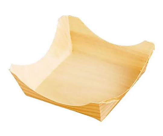 62-6654-74　［Discontinued］Wood Container, Square Type (100 Sheets) Medium　23902