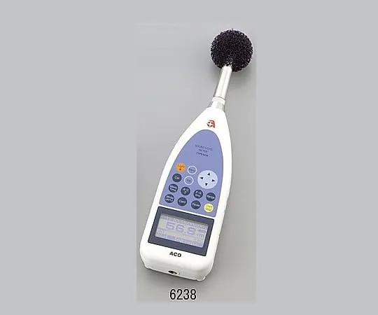1-3340-02-20　［已停用］带校准证书的精密声级计　6238