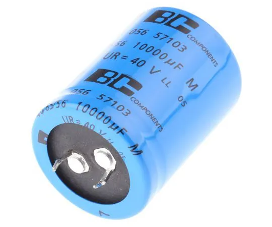 63-4716-94　Vishay 10000μF40V直流铝电解电容器，通孔30 (Dia。)x 40 mm+85°30 mm 10 mm　MAL205657103E3