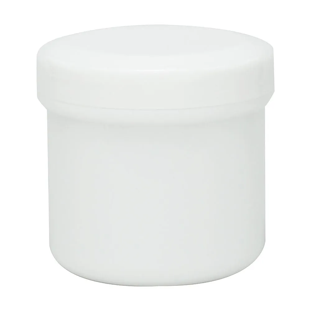 63-5499-10　软膏锅 (软膏容器/定量) 白色100mL 20个　AT100F-01