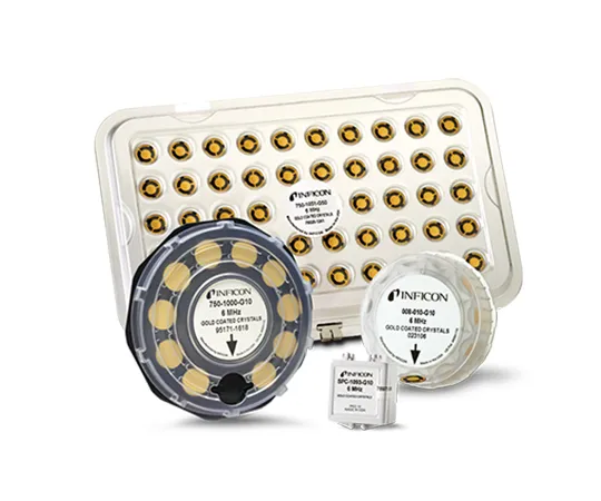 69-3849-33　Hydrocrystal Vibrator for Film Thickness Meter 1set (10pcs)　008-010-G10