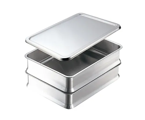 61-8515-99　Antibacterial Stainless Steel Stacking Tray (1 Piece)　10184706