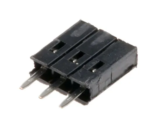 63-4745-86　RS PRO 2.54毫米间距3路1排直PCB插座，通孔，焊点终止　251-8187
