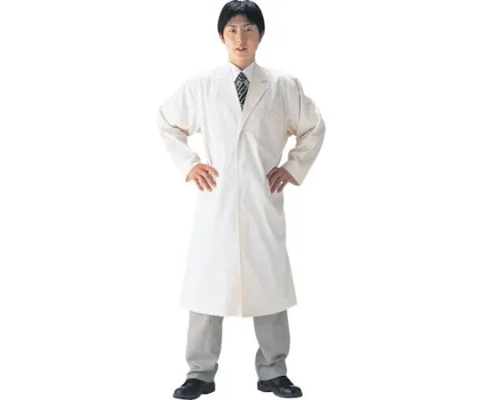 64-6745-35 Heat-Resistant Chemical-Resistant White Coat CWWCA1-3L