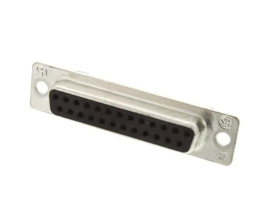 63-4825-19　TE Connectivity AMPLIMITEHD-20系列面板安装，25针D-副连接器插座，外壳尺寸B　5-747913-2