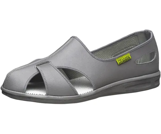 67-6617-53　Anti-Static Work Shoes Unisex Elepas Cool N Gray 21.0 cm　EREPASSCOOLN-GY-21.0