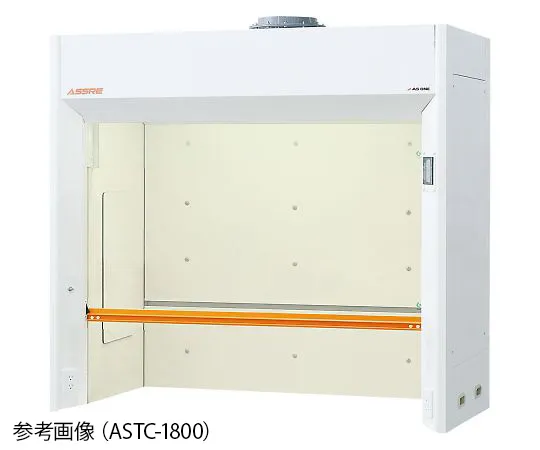 4-3313-01　［Discontinued］Fume Hood (Tabletop/High Line Type) 1200 x 900 x 1950 mm Deep　ADTC-1200