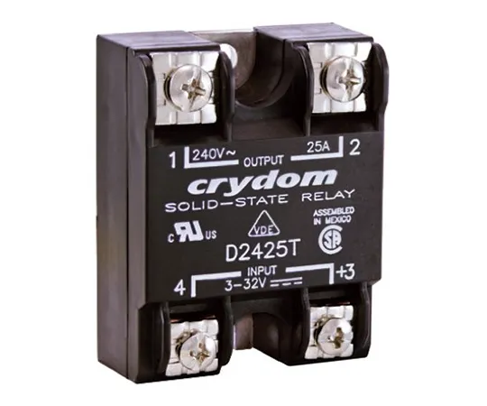 63-4743-12　Sensata/Crydom 125 A rms固态继电器，0交叉，表面贴装，SCR, 280 V rms最大负载　D24125
