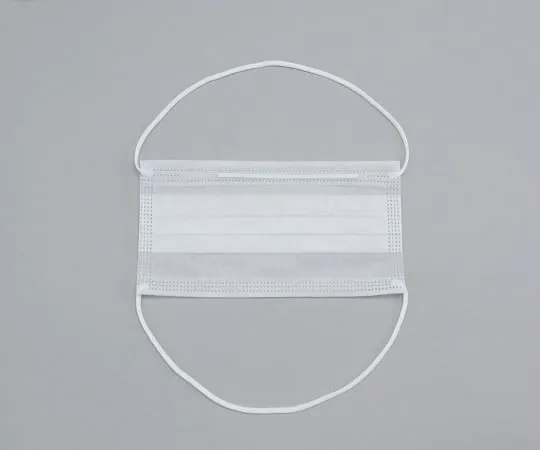 2-5856-11　［Discontinued］Head-Hook Non-woven Fabric, Mask-Free, White, 100 Pieces Included　FM-219N